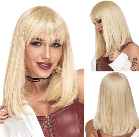 platinum bob wig